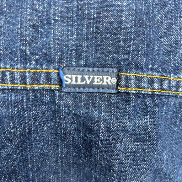 Silver Clothing Company Jean Jacket Size Small Petite Made in Canada - Picture 7 of 12